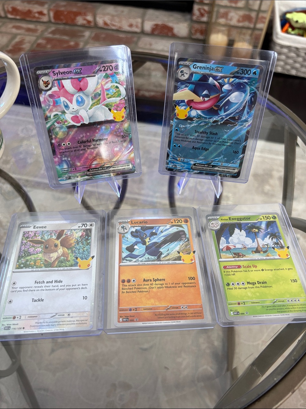 Pokémon 30th Celebration Collection Promo Cards Set of 5